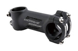 FSA V-Drive bike stem with 31.8mm clamp, adjustable ±6° angle, shown in multiple lengths for road or mountain bike components.
