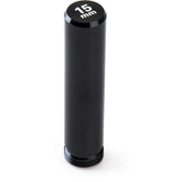 Park Tool GPS-15 guide pin for 15mm thru axle hubs, CNC aluminum, suitable for centre lock hubs in workshop use.
