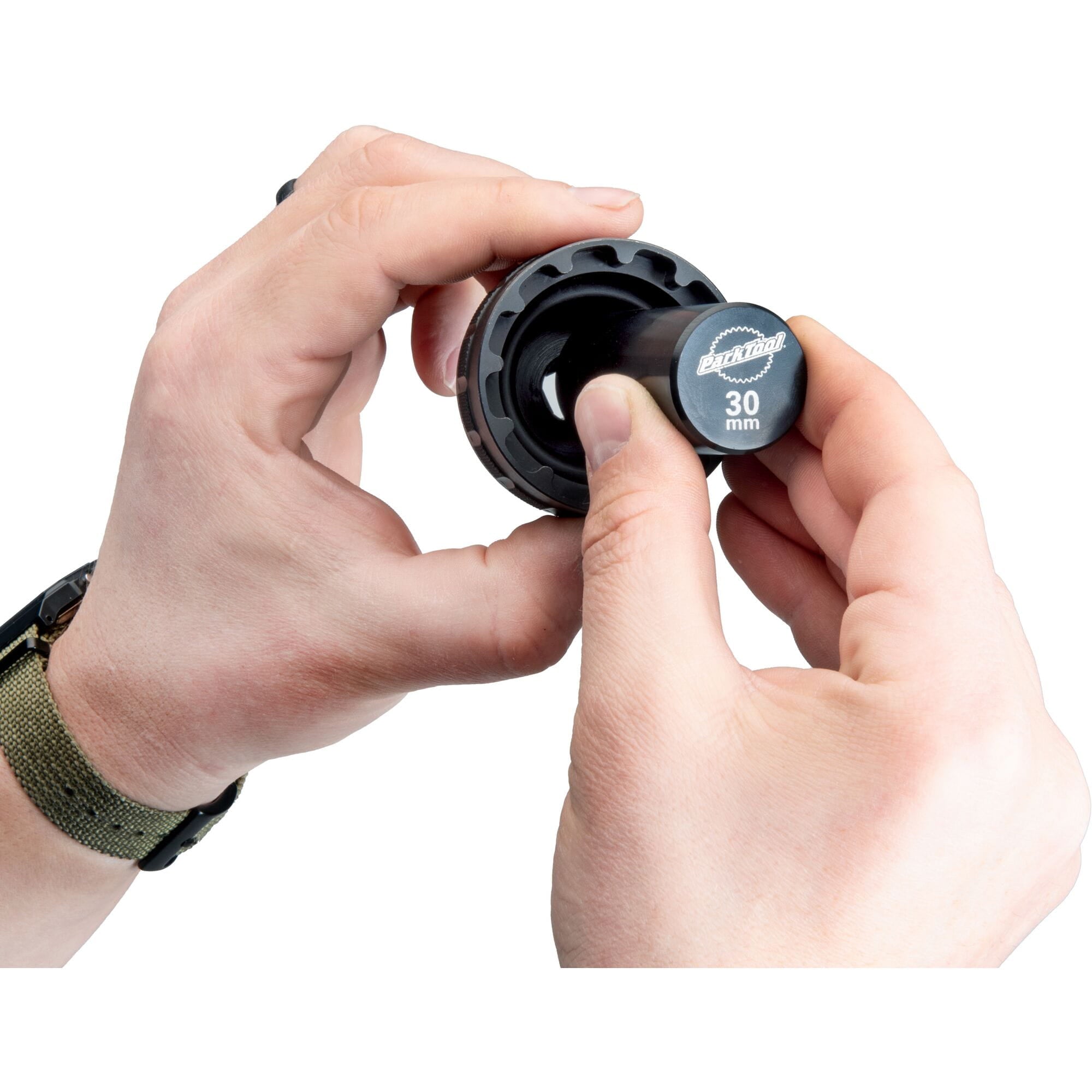 Park Tool GPS-30 guide pin for bottom bracket cup installation and removal, workshop accessory for precise bike maintenance.