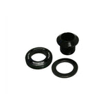 Sram Spare Crank Arm Bolt Kit M18/M30 BB30 Left Force Alloy Black and Red for bicycle cranksets, self-extracting design.