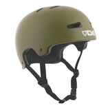 TSG Evolution helmet for biking, skateboarding, BMX, featuring a sleek design and multi-sport protective helmet for active sports.