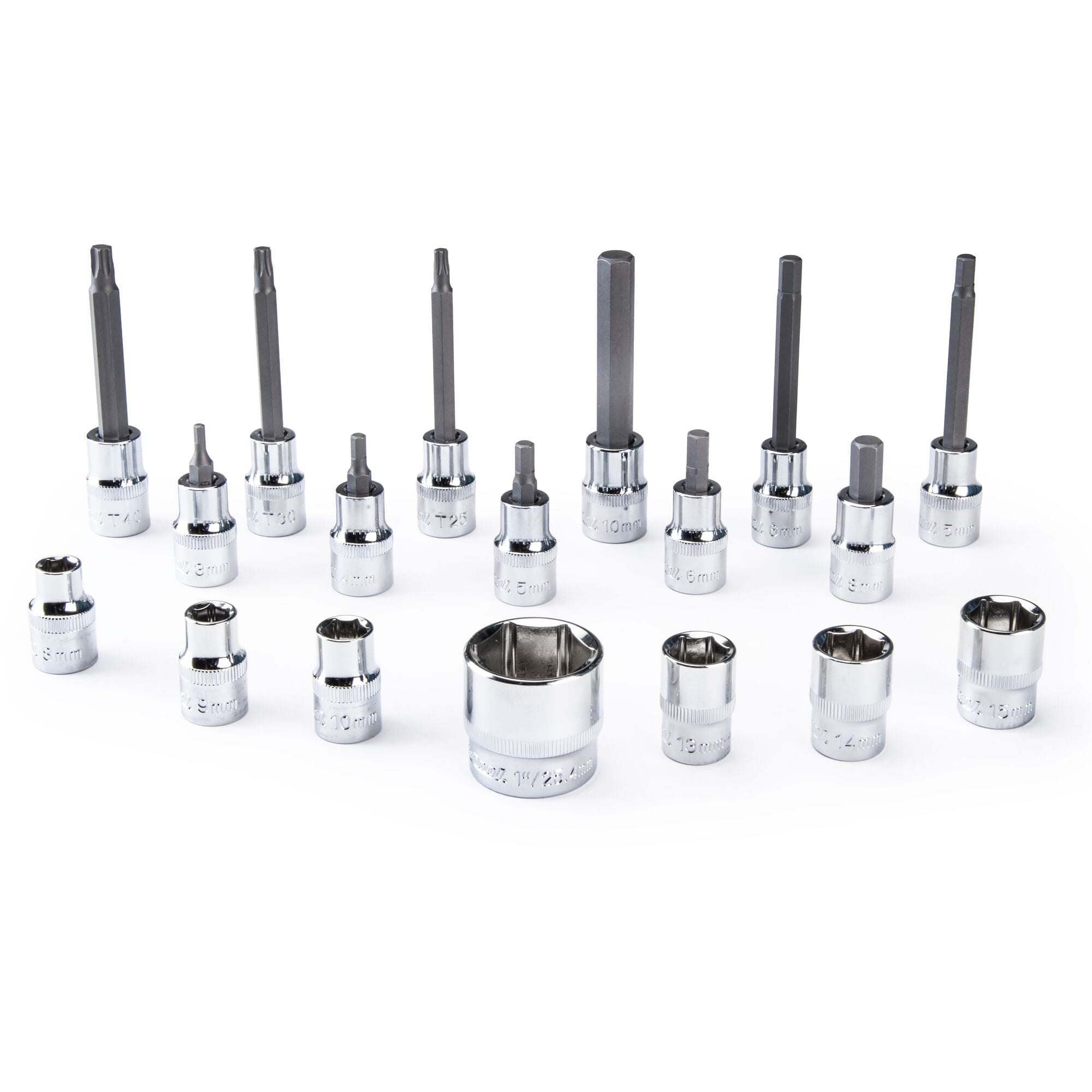 Park Tool SBS-1.3 - 18-piece Socket And Bit Set
