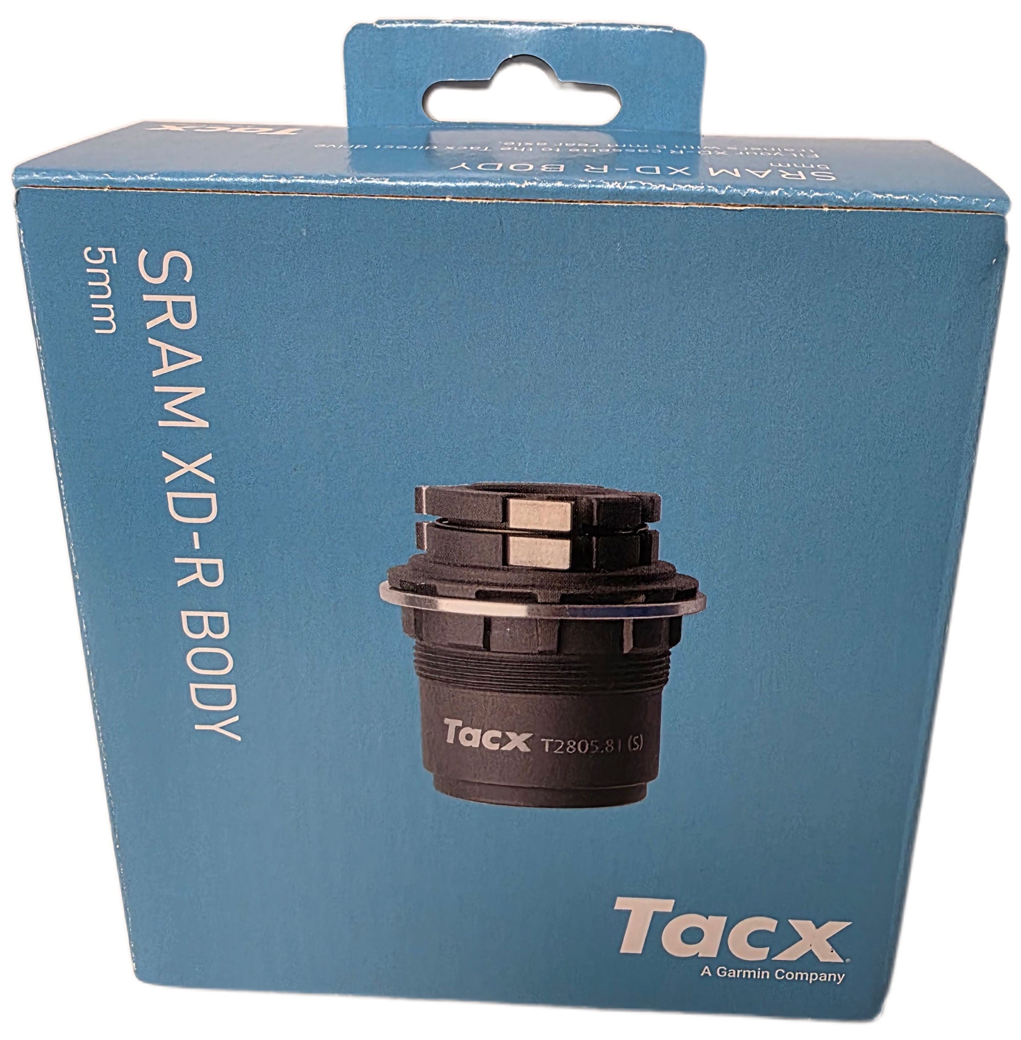 Tacx Garmin Tacx SRAM XD-R Body Type 1 freehub for SRAM XD-R cassette systems, image showing metal freehub with gear engagement.