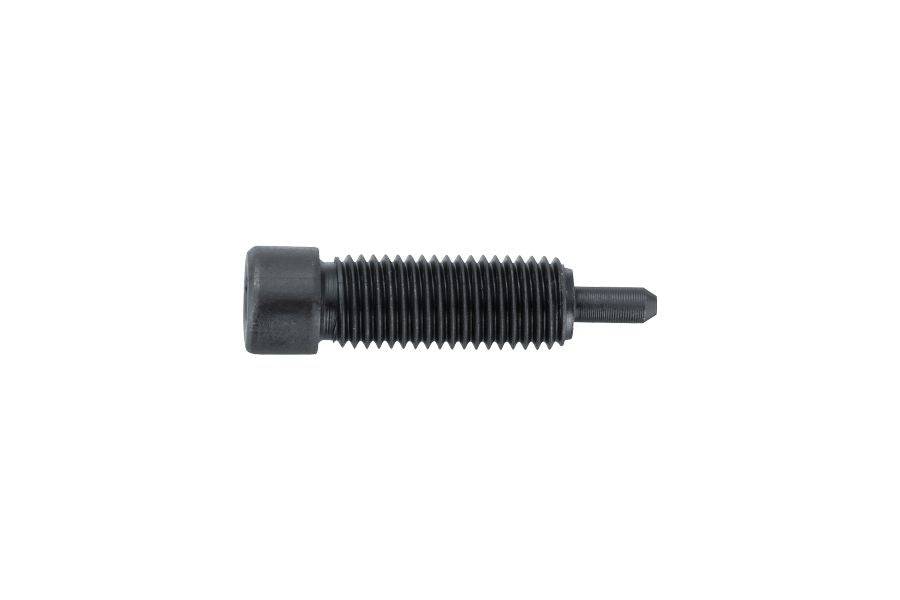 Topeak 11-speed bike chain pin link repair tool in black, used for connecting and repairing bicycle chains.
