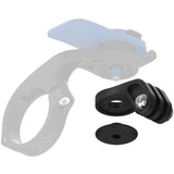 Quad Lock Light Camera Adapter for GoPro and action camera mounts, showcasing the compact, durable accessory with mounting hardware.