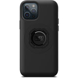 Quad Lock MAG case for phones with dual-stage lock showing secure magnetic mounting accessory in black with textured surface.