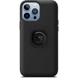 Quad Lock MAG Case with dual-stage lock for secure magnetic mounting on iPhone 13 Pro, showcasing sturdy phone protection accessory.