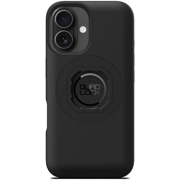Quad Lock Phone MAG Case with dual-stage lock for secure magnetic mounting, shown on the accessory product image.
