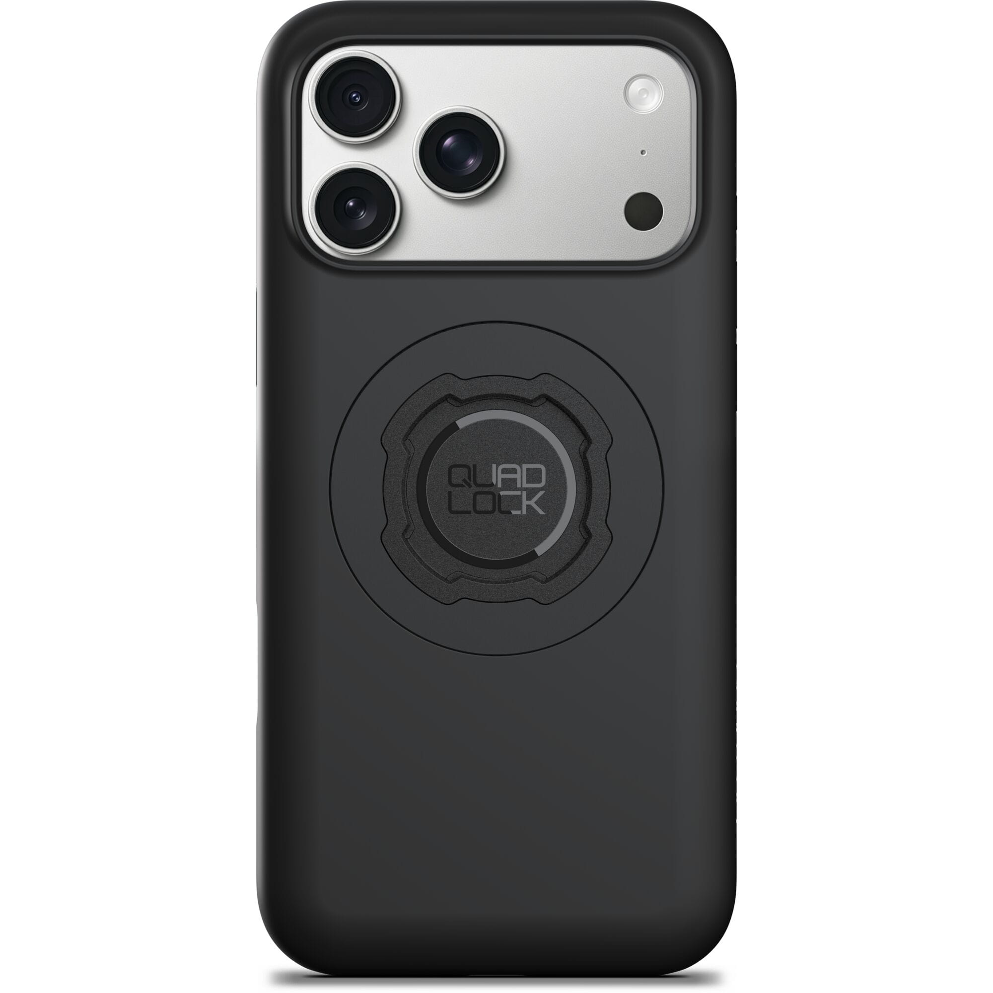 Quad Lock MAG case for phones with dual-stage lock, designed for secure magnetic mounting and easy device attachment.