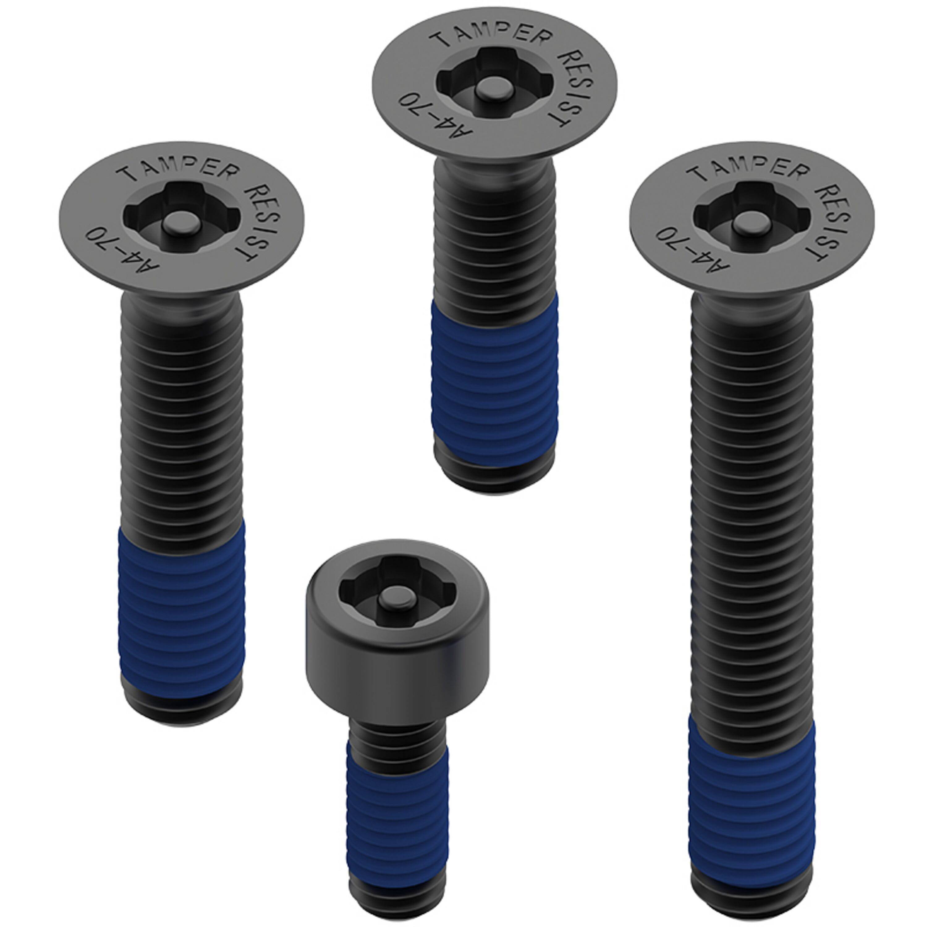 Quad Lock anti-theft screws kit with tamper-resistant tool, designed for secure mounts and accessories.