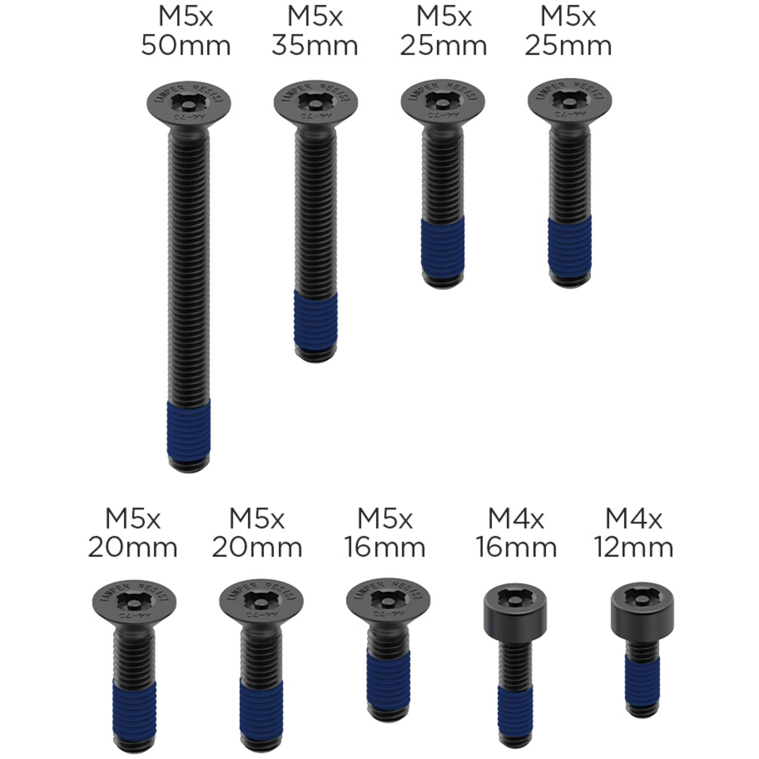 Quad Lock anti-theft screws kit with tamper-resistant tool for securing mounts, accessories, and enhanced theft protection.