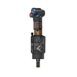 Fox Float X2 Factory rear mountain bike shock with 2-position adjustable damping, showcasing its black and metallic components.