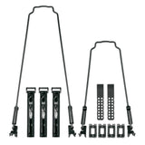 SKS Veloflexx 55 U-Stay Kit for securing mudguard and splash guard on a bicycle with visible stay components