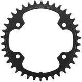 Shimano GRX FC-RX610-1 38T 12-speed gravel bike chainring with single chainring design and durable construction.