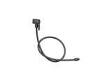 Bontrager Charger Euro pump head with hose for durable bike pump replacement accessory, shown attached to a bike pump.