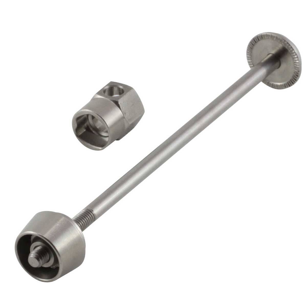 PITLOCK Front Wheel Security Lock with coded quick release skewer, bike component for enhanced wheel security.
