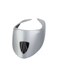 Trek Domane SLR 7 spare brow cover in gloss Quicksilver, a bike frame component with protective finish and sleek design.