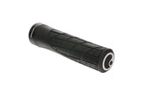 Ergon GA2 Fat Black bike grips with ergonomic design for comfort and control on bicycle components.