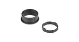 Trek Bontrager Line Elite dropper seatpost bushing kit in black, replacement components for bicycle dropper seatposts.