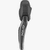 Shimano GRX ST-RX825 right-hand 12-speed Di2 hydraulic STI lever for gravel bike components, showing ergonomic design and controls.