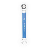 Park Tool MWR-11 11mm ratcheting metric wrench with two-way box end, ideal for workshop bike maintenance tasks.