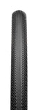 Hutchinson Overide Gravel Hardskin tubeless-ready 700x40 tan wall tire with rugged tread for gravel and cyclocross bikes.