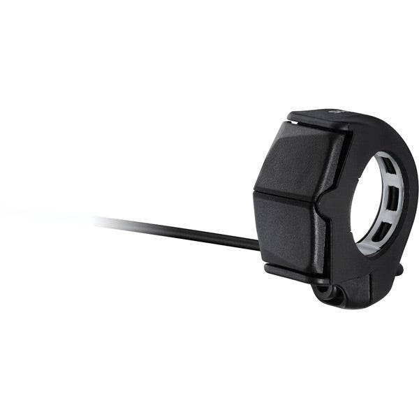 Shimano STEPS SW-E7000-R right hand DI2 assist switch for e-bike control, mounted on handlebar.