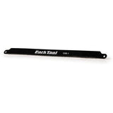 Park Tool CSB-1 carbon cutting saw blade for 12-inch hacksaws, designed for precise carbon fiber cuts in workshop applications.
