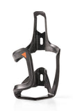 Granite AUX Carbon side-loading bike water bottle cage, lightweight and durable accessory for easy bottle access on bikes.