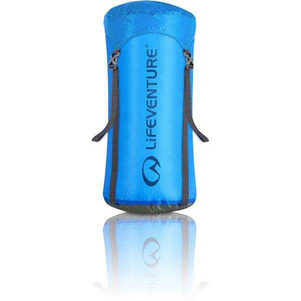 LifeVenture ultralight waterproof compression sack for travel gear organization, compact and durable waterproof accessories.