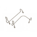 Jagwire Elite Brake Bleed Kit syringe holders and clips for DOT and mineral oil brake fluid bleeding, workshop tool setup.