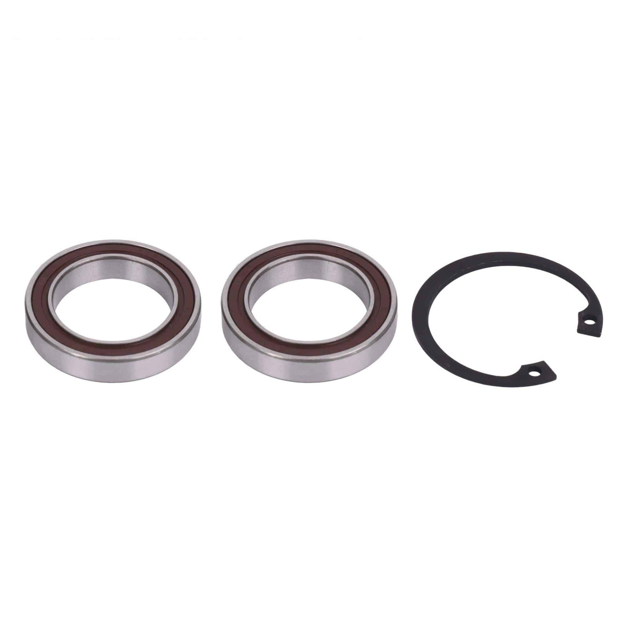 Mavic 6805 hub bearings replacement spares for Crossmax and Deemax wheel components, showing close-up of bearings and packaging.