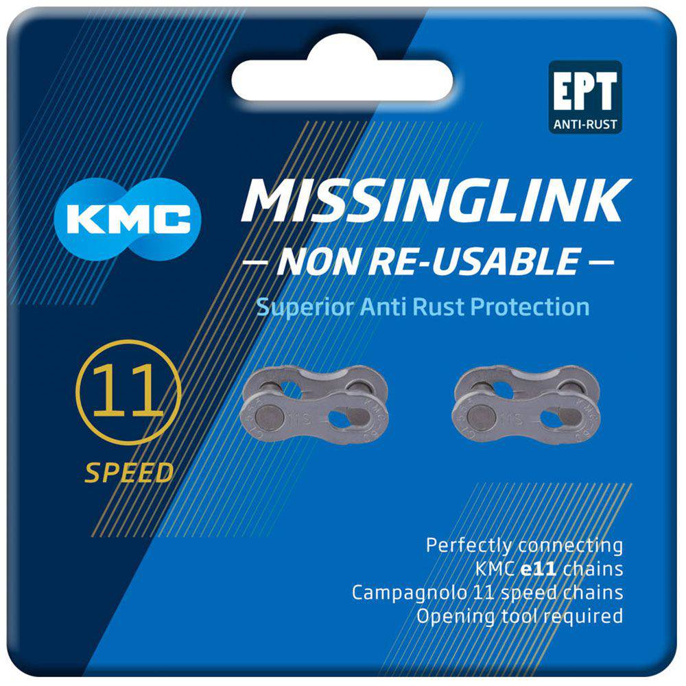Kmc Missinglinks 11X Ept 2 Pr (Non Re-Useable) Spares & Accessories | Swinnerton Cycles