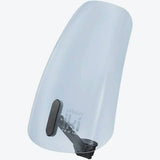 Urban Iki front seat windscreen with Suiboku grey tinted shield, providing wind and glare protection for bike accessories.