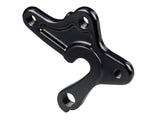 Black Trek Super Commuter+ and Diamant Zouma+ rear derailleur hanger, 135mm quick-release side, for bike components.