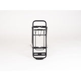 M Part City AVS rear pannier rack in black designed for 700c bikes, compatible with AtranVeloSystem accessories.