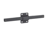 Trek Fetch+ 4 child seat mount cross bar in black, bike seat accessory for secure attachment, shown on a bicycle.