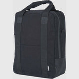 AtranVelo METRO AVS side bag with laptop compartment attached to bike pannier rack, designed for versatile cycling accessories.