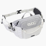 EVOC Hip Pack Hydration Bag 3L with 1.5L bladder, ventilated cycling accessory for hands-free hydration during rides