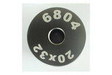 Enduro Bearings 6804 bearing inner guide for EB8420 press, black alignment tool for bike component installation.