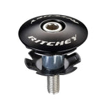 Ritchey WCS Alloy Headset Starnut & Cap: BLACK ALLOY 1-1/8" | Swinnerton Cycles