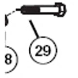 Park Tool Height Adj. Bolt - PRS-3 OS, PRS-13, PRS-33 | Swinnerton Cycles