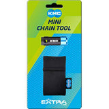 KMC mini bicycle chain tool for up to 12-speed chains with storage pouch, ideal for bike maintenance and repairs