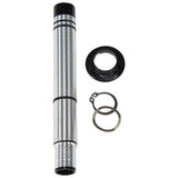 Mavic Id360 135/142 D6T Axle Kit with Clip for wheelset replacement, showing the axle and clip components on a white background.