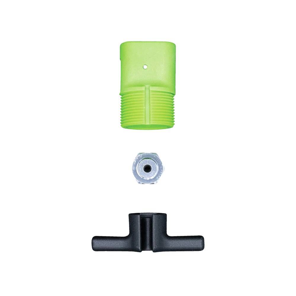 SDG Tellis seatpost actuator assembly with cartridge lock nut tool, bike components and spare parts for seatpost adjustment.