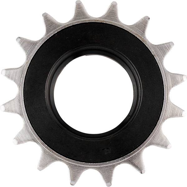 Shimano DXR BMX single speed freewheel with chrome-plated sprocket, durable bike component for smooth riding.