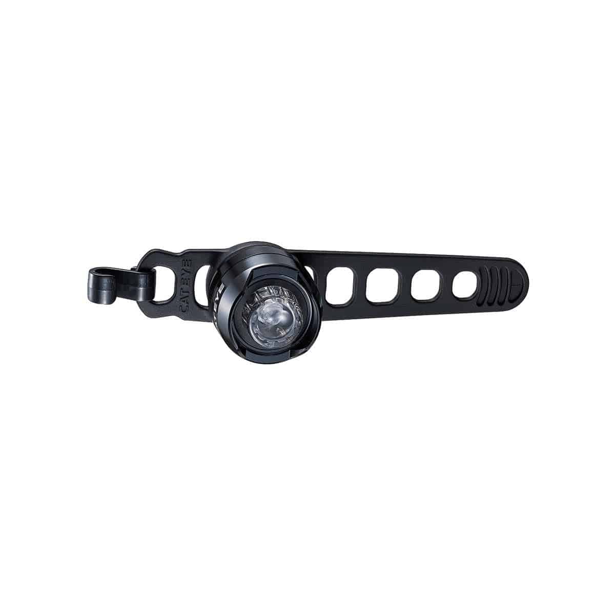 Cateye Orb front safety bike light with OptiCube™ lens and battery power, designed for bike accessory visibility and safety.