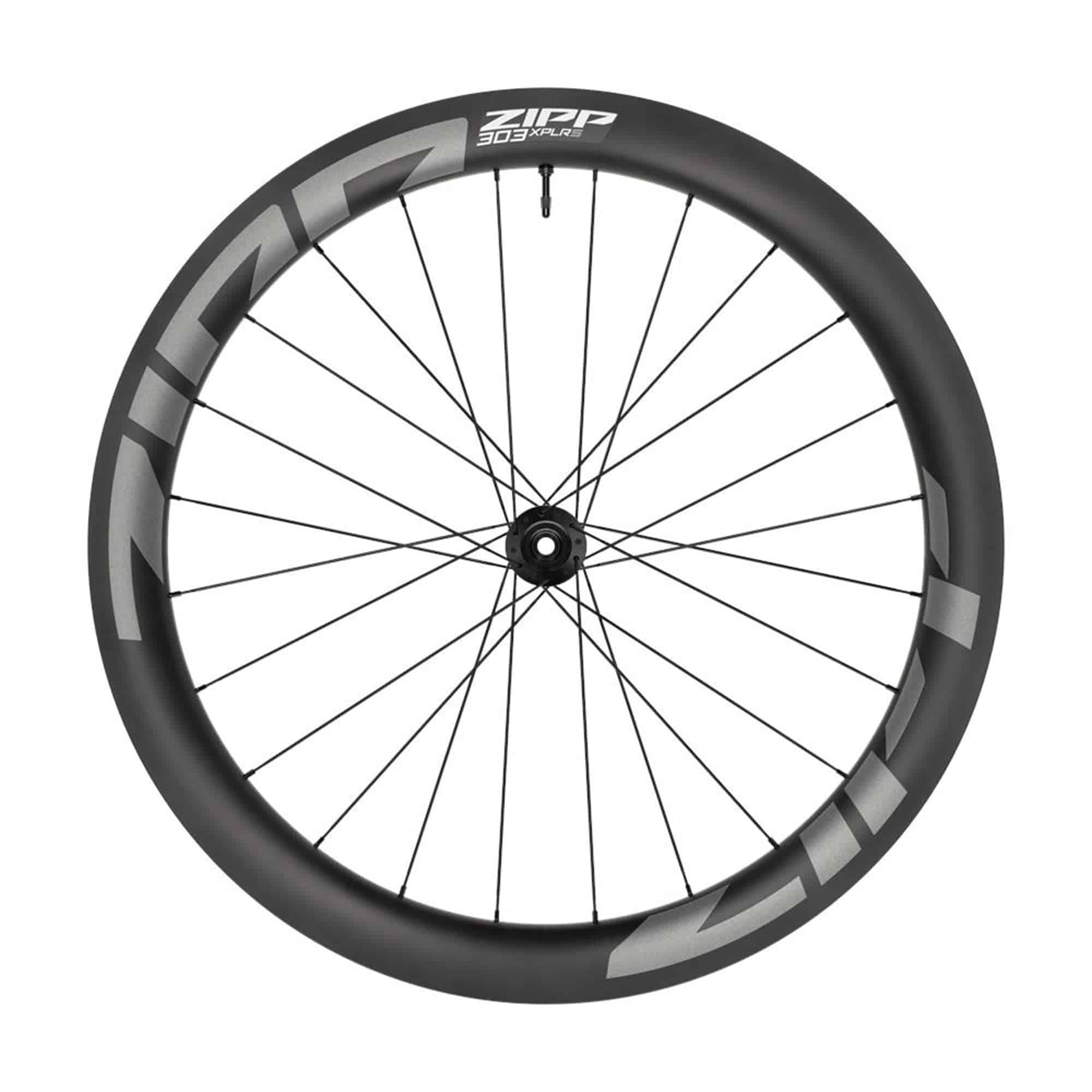 Zipp 303 XPLR S Carbon Tubeless Disc Brake Center Locking 700C Front 24Spokes 12X100mm Standard Graphic A1: 12X100MM | Swinnerton Cycles