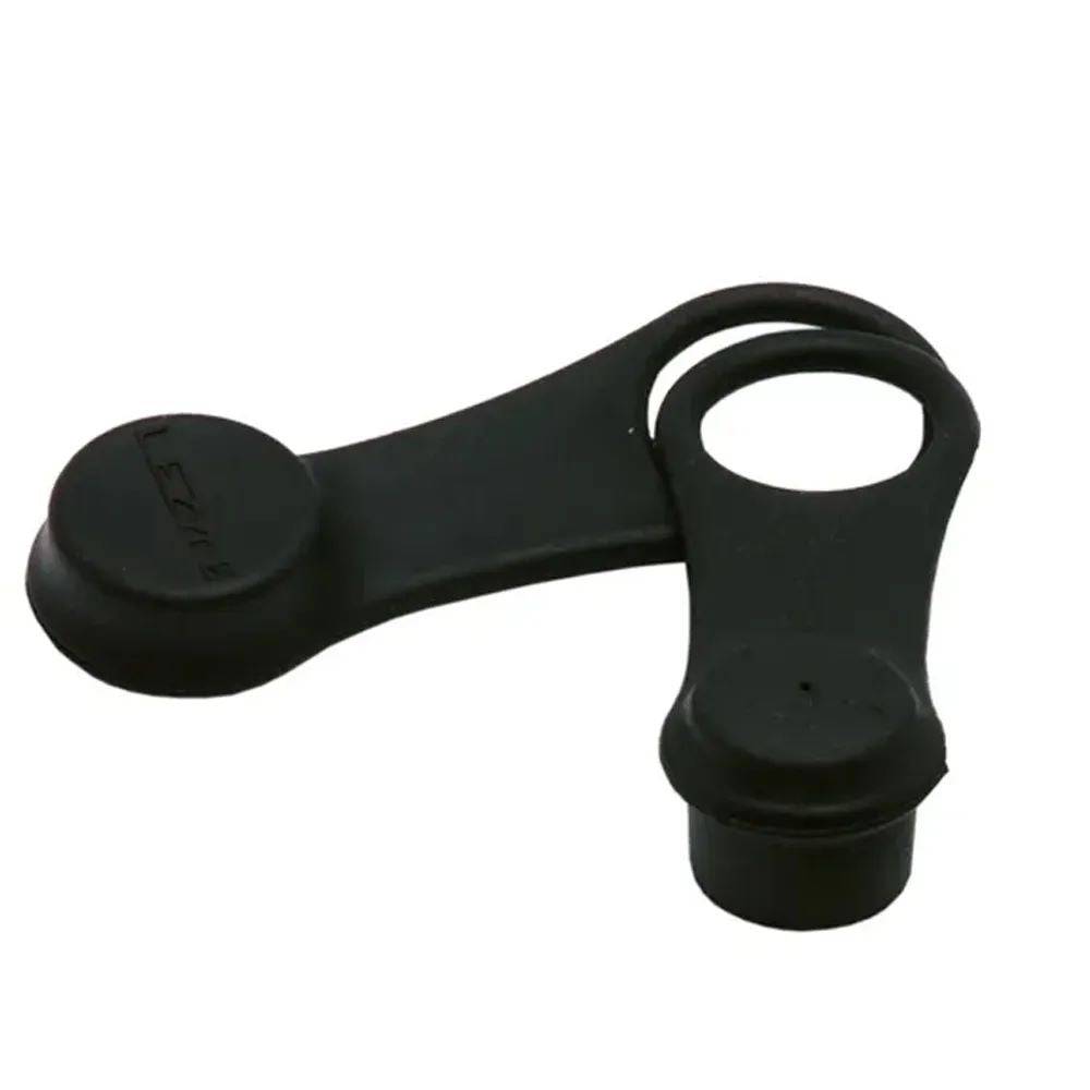 Lezyne Rubber Caps for M/Pumps, durable valve protection accessories, shown in a 2-pack for bicycle pump maintenance.