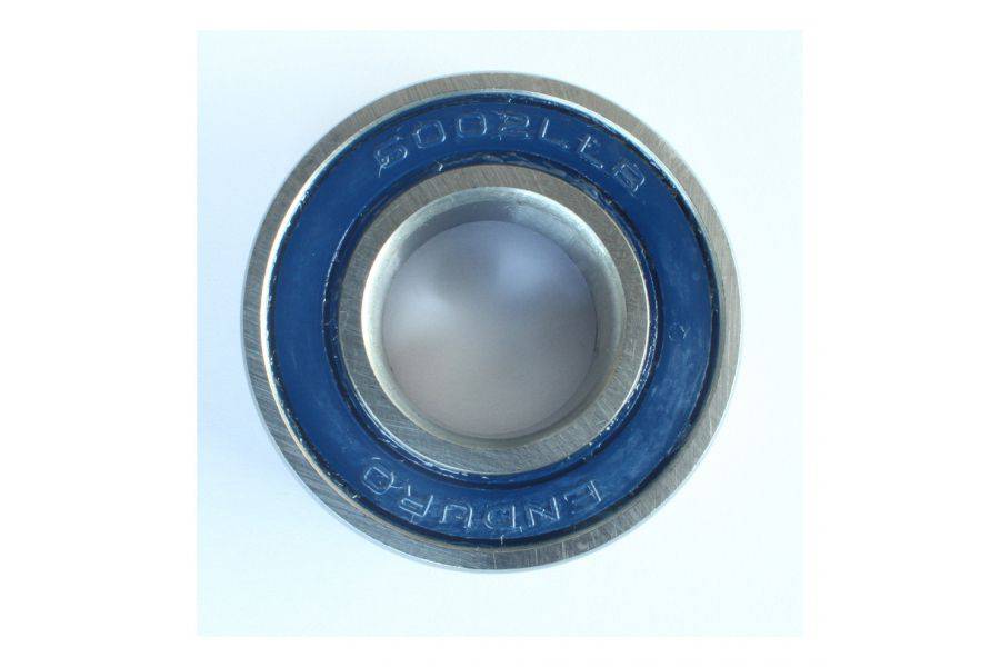 Enduro Bearings 6002 LLB ABEC 3 hub and bottom bracket bearing with 15x32x9mm dimensions, shown in the image.